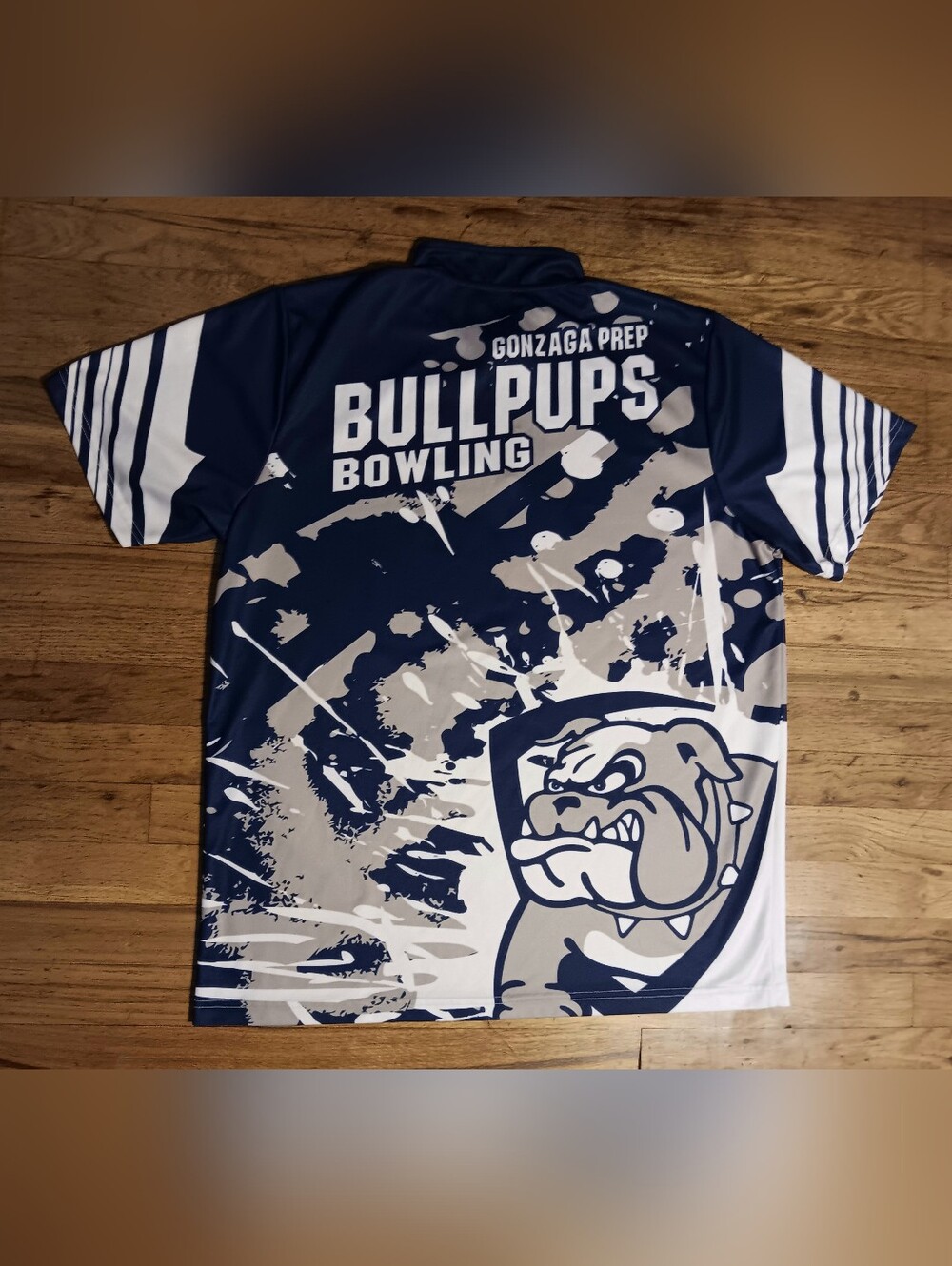 Gonzaga Bulldogs Jersey Bullpups Bowling basketball football baseball